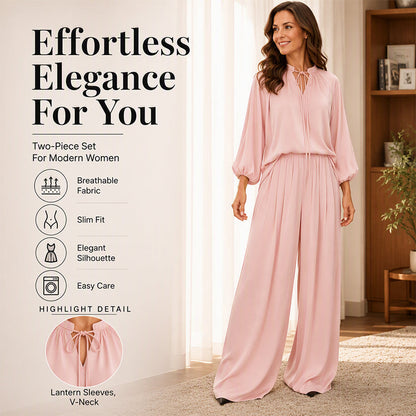 Women's Casual Loose Top & Trousers Set