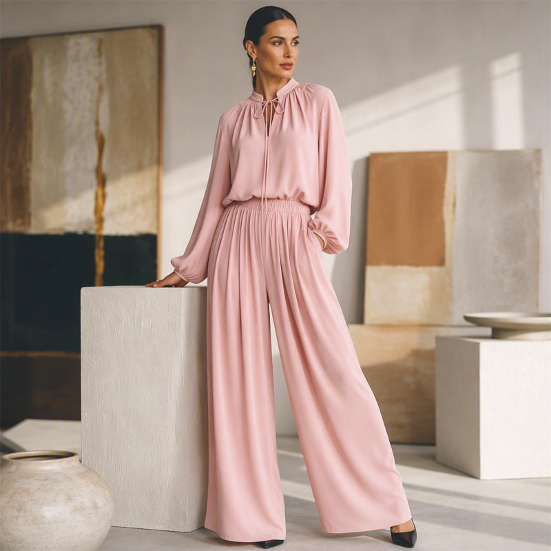 Women's Casual Loose Top & Trousers Set