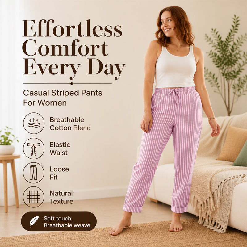 Women's Cotton Linen Loose Pants