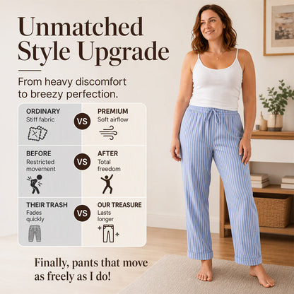 Women's Cotton Linen Loose Pants