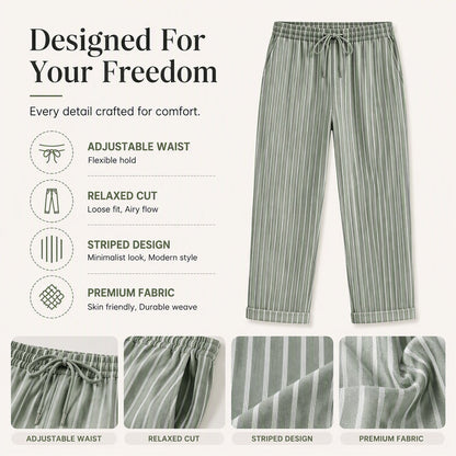 Women's Cotton Linen Loose Pants