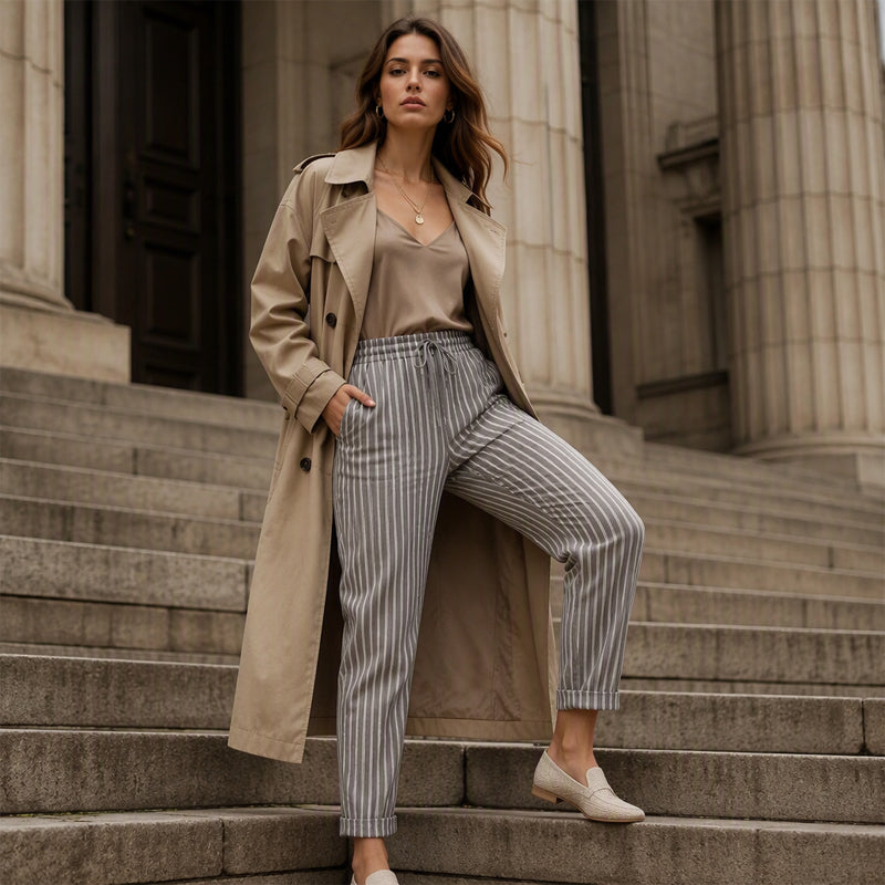 Women's Cotton Linen Loose Pants