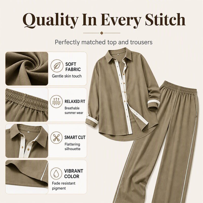 Women's Casual 2-Piece Outfit Set