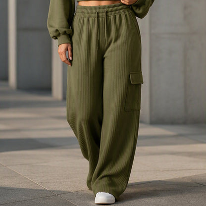 Women's High Waisted Drawstring Pants