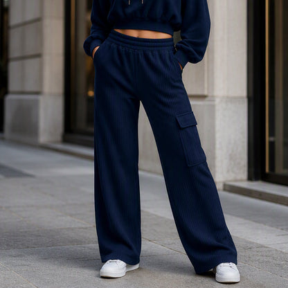 Women's High Waisted Drawstring Pants