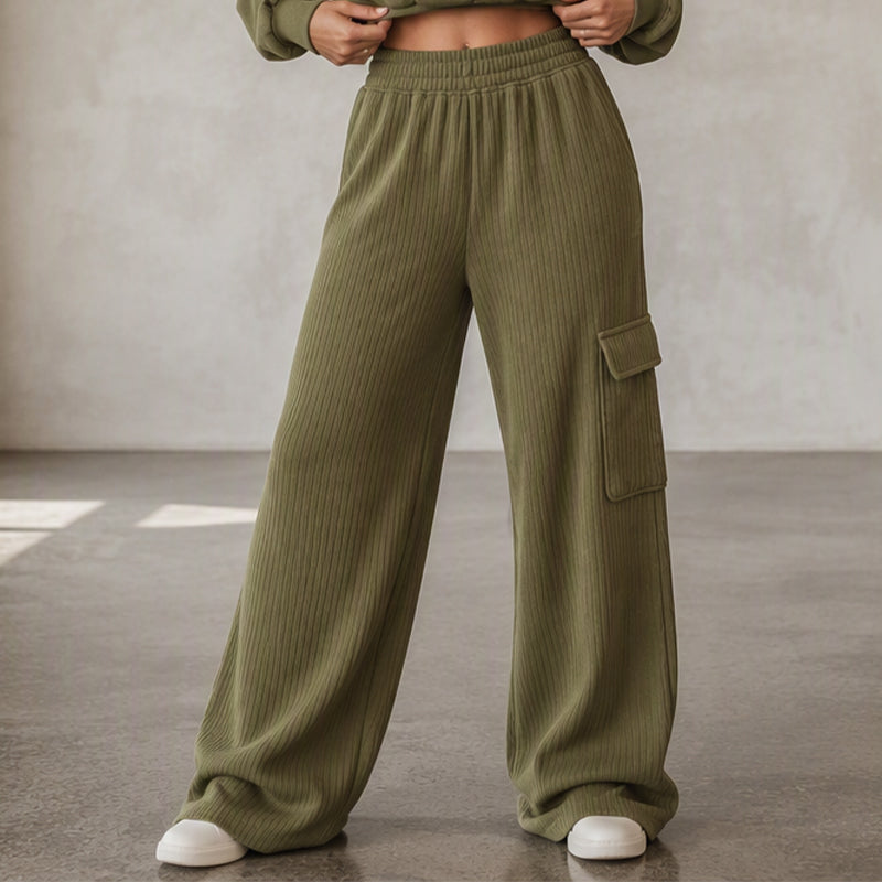 Women's High Waisted Drawstring Pants