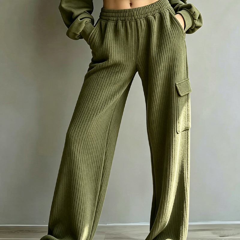 Women's High Waisted Drawstring Pants