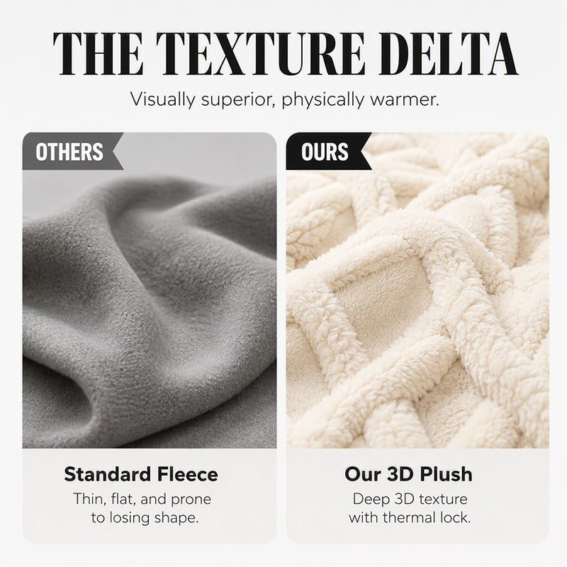 Women's Plush Cable Knit Hoodie & Pants Set