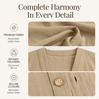 Women's Casual Breathable V-Neck Cardigan