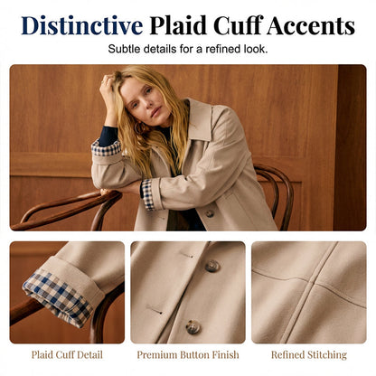 Women's Single-Breasted Cropped Jacket