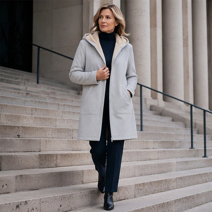 Women’s Cozy Hooded Casual Warm Jacket