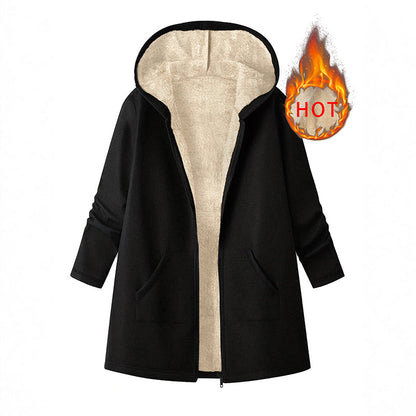 Women’s Cozy Hooded Casual Warm Jacket