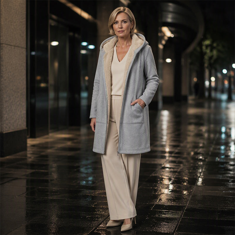 Women’s Cozy Hooded Casual Warm Jacket