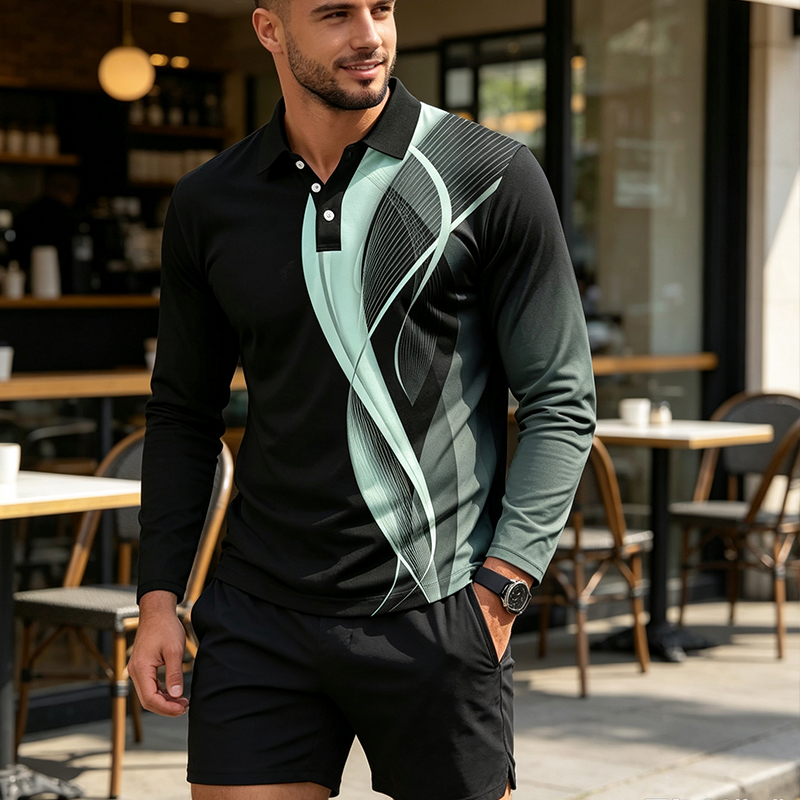 Men's Casual Long Sleeve Shirt