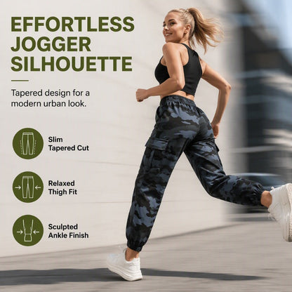 Women's Cargo Pants Lightweight Outdoor Joggers
