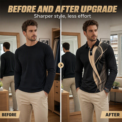 Men's Casual Long Sleeve Shirt