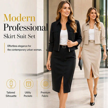 Women's 2 Piece Skirt Set