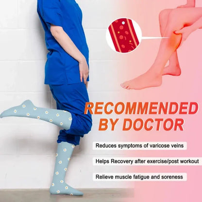 High-Elastic Breathable Calf Compression Socks