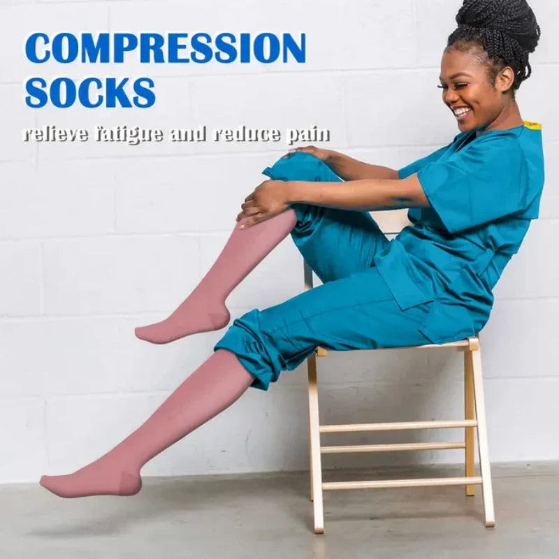 High-Elastic Breathable Calf Compression Socks