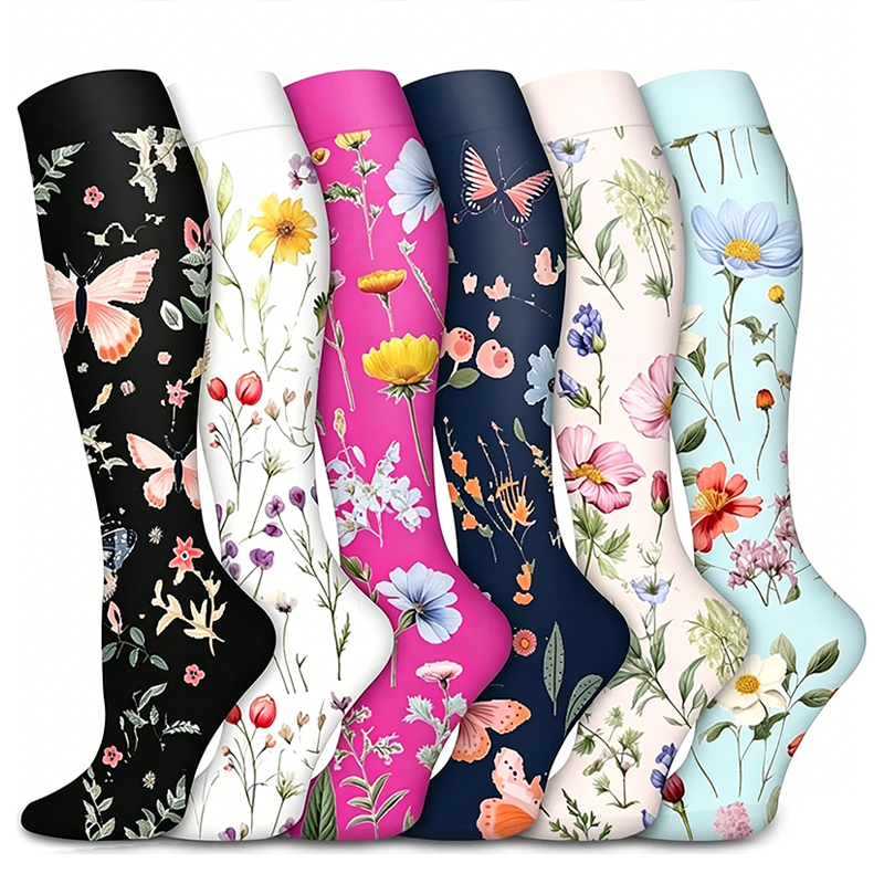 High-Elastic Breathable Calf Compression Socks