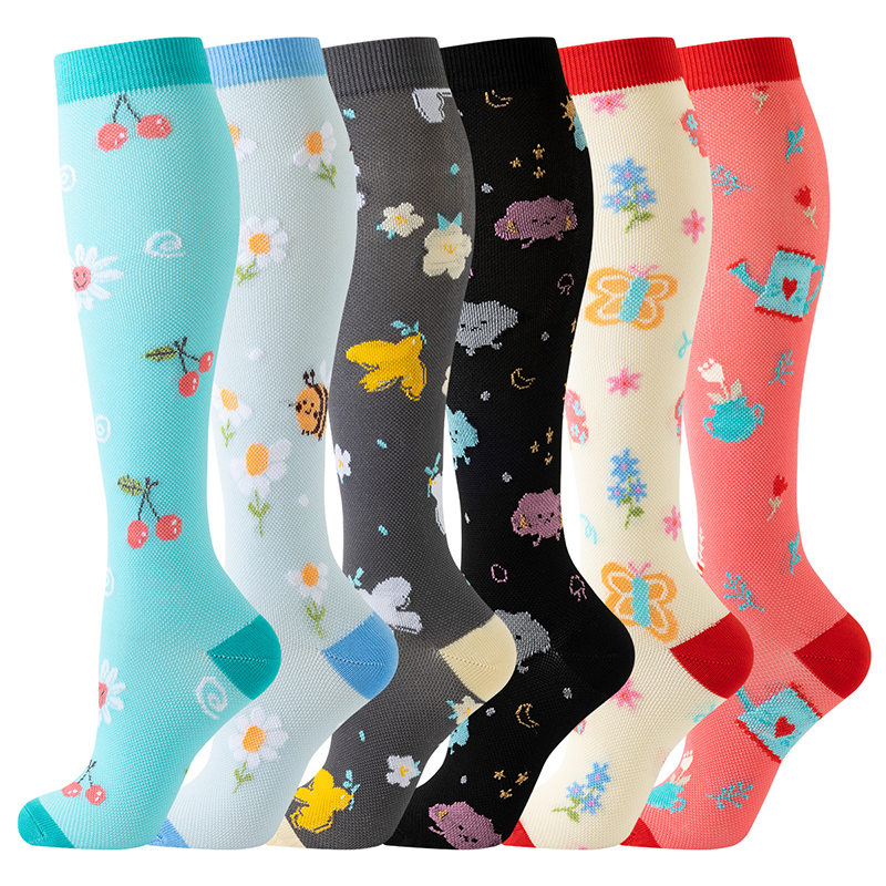 High-Elastic Breathable Calf Compression Socks