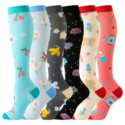 High-Elastic Breathable Calf Compression Socks