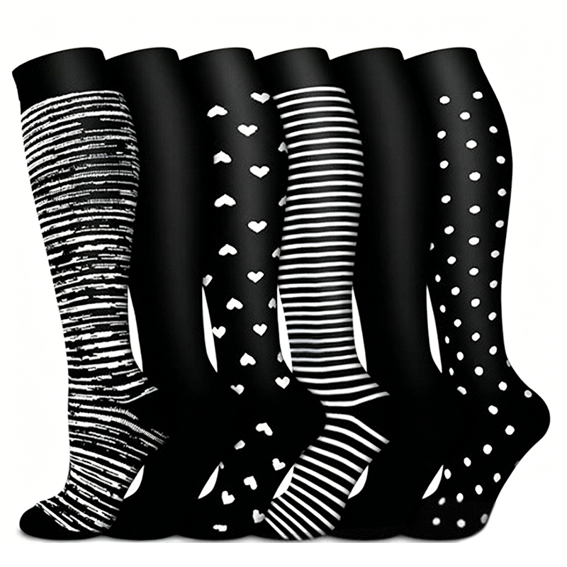 High-Elastic Breathable Calf Compression Socks