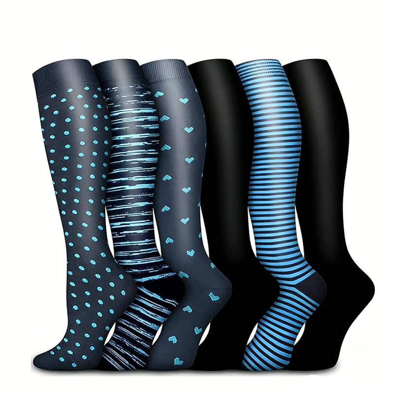 High-Elastic Breathable Calf Compression Socks