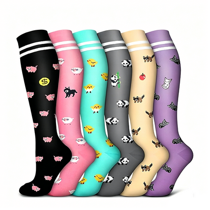 High-Elastic Breathable Calf Compression Socks