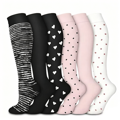 High-Elastic Breathable Calf Compression Socks