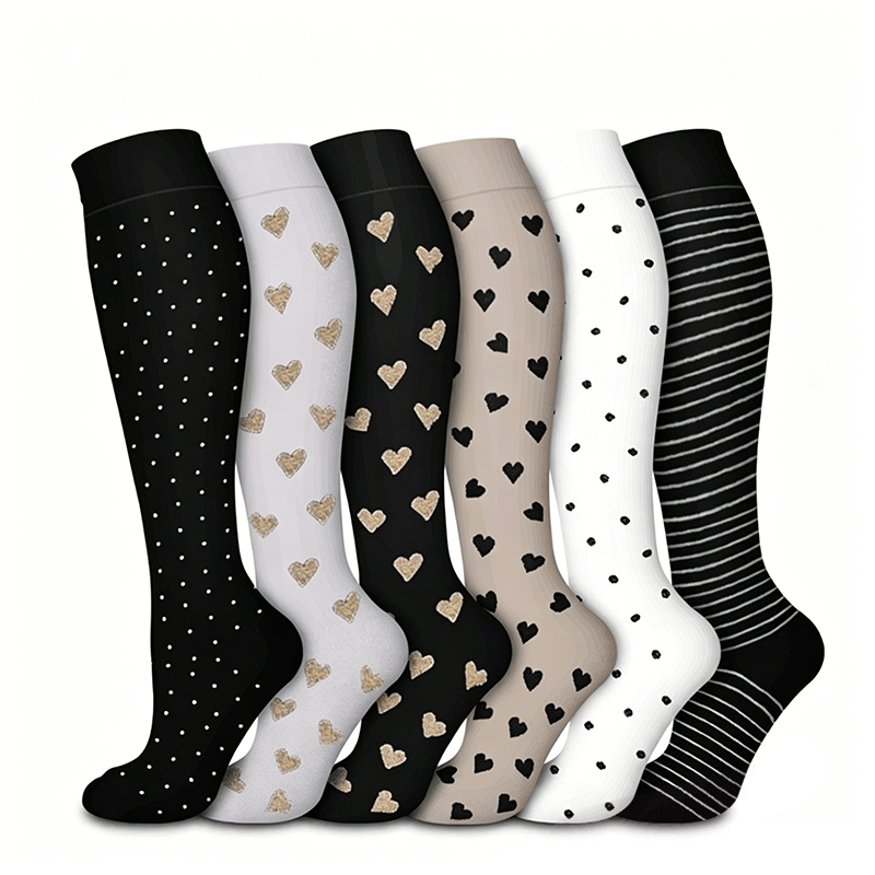 High-Elastic Breathable Calf Compression Socks
