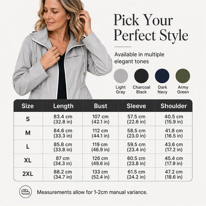 Women's Stylish Water-Resistant Jacket