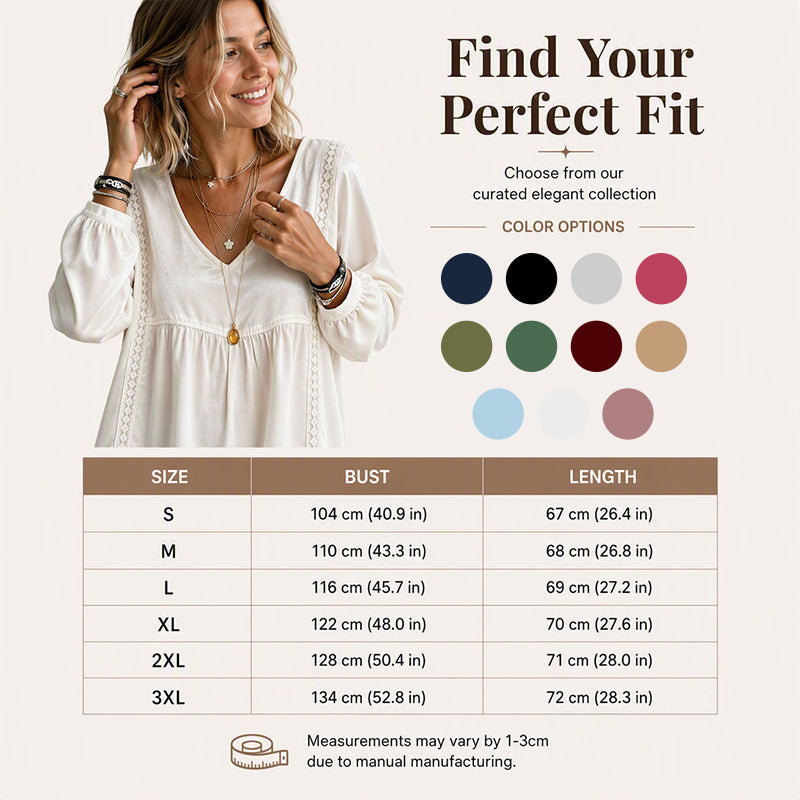 Women's Elegant V-Neck Velvet Top