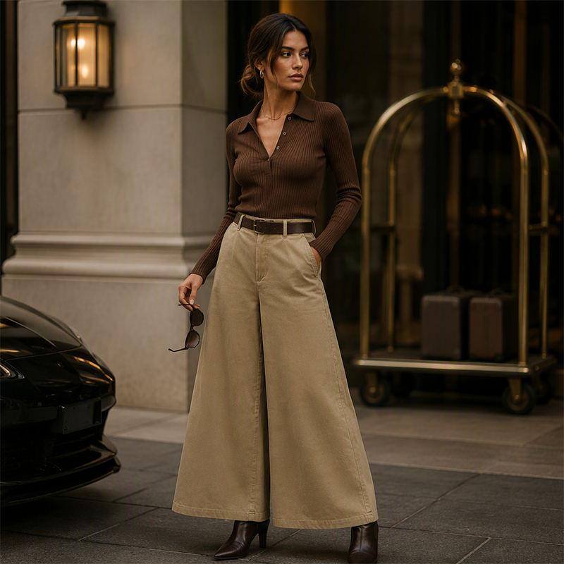 Women's Casual Wide Leg Pants