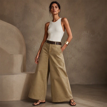 Women's Casual Wide Leg Pants