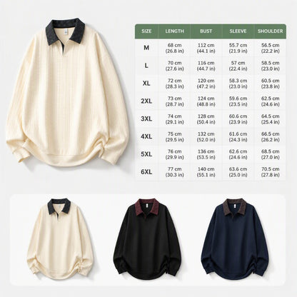 Men's Vintage Plus Size Sweatshirt