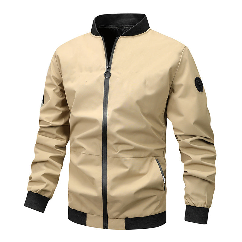 Men's Classic Casual Bomber Jacket