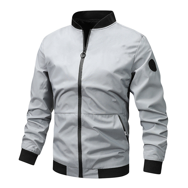 Men's Classic Casual Bomber Jacket