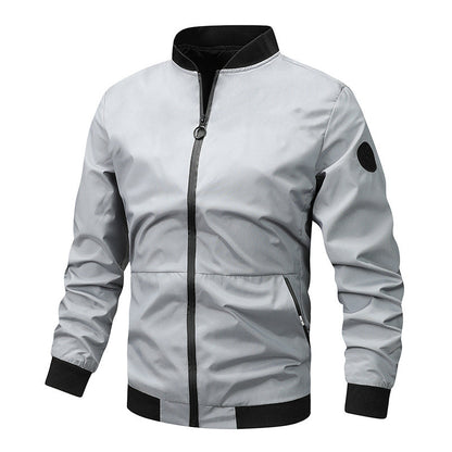 Men's Classic Casual Bomber Jacket