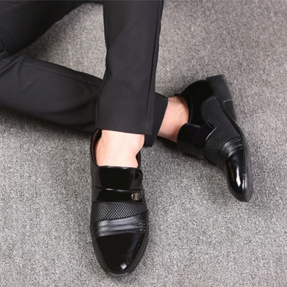 Men's Classic Non-Slip PU Leather Dress Shoes