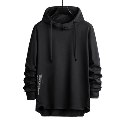 Men's Casual Loose Hooded Sweatshirt