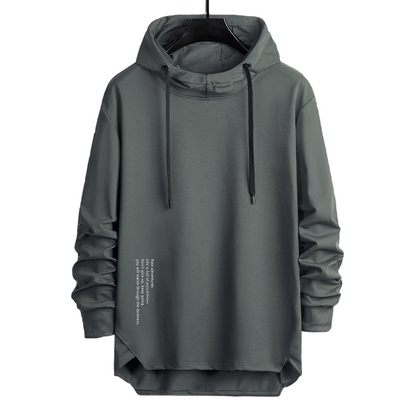 Men's Casual Loose Hooded Sweatshirt