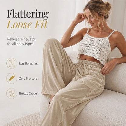 Women’s Casual Relaxed-Fit Drawstring Pants