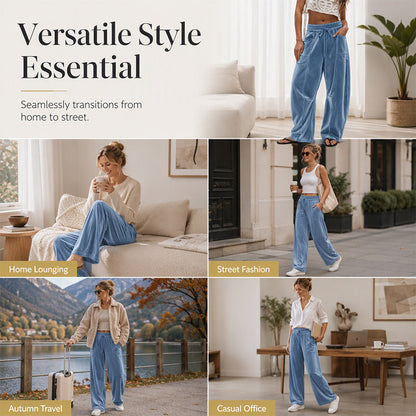 Women’s Casual Relaxed-Fit Drawstring Pants