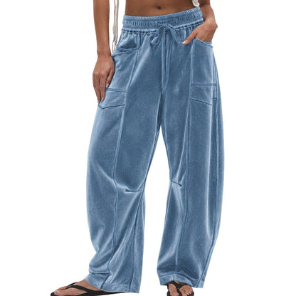 Women’s Casual Relaxed-Fit Drawstring Pants
