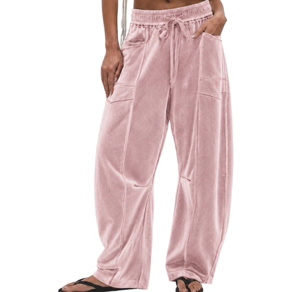 Women’s Casual Relaxed-Fit Drawstring Pants