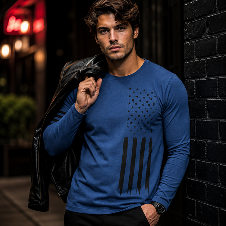 Men's Quick Dry Long Sleeve Sport Shirt