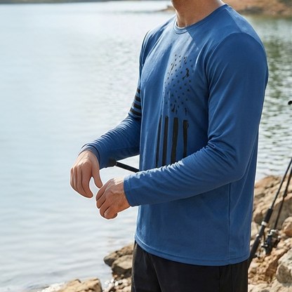 Men's Quick Dry Long Sleeve Sport Shirt