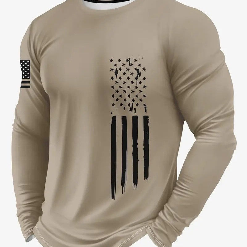 Men's Quick Dry Long Sleeve Sport Shirt