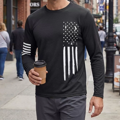 Men's Quick Dry Long Sleeve Sport Shirt